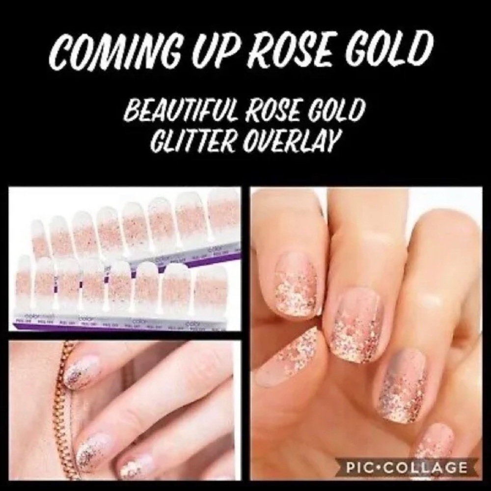 ☀️NIP☀️‎ ColorStreet Coming Up Rose Gold​​